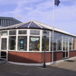Victorian roof installed at the Duration Windows showroom, including box gutter.